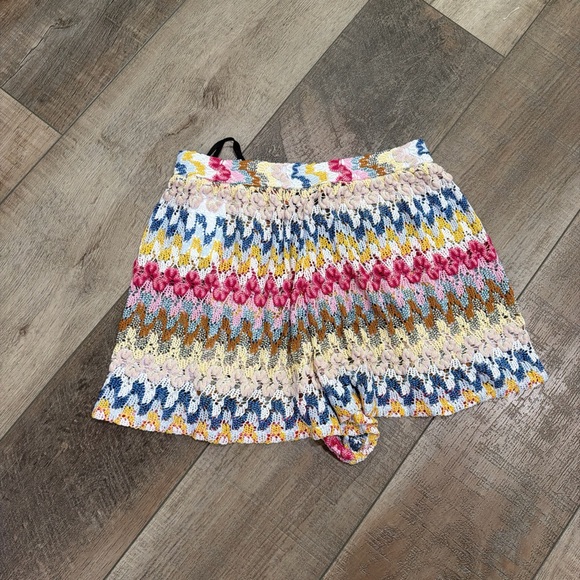 Missoni crochet knit lame mini shorts NWT - Picture 6 of 6